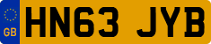License plate of the United Kingdom, 2001 year system