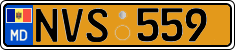 License plate of Moldova, Public transport (2015)