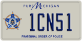 Michigan, Specialty plates (1AB23)