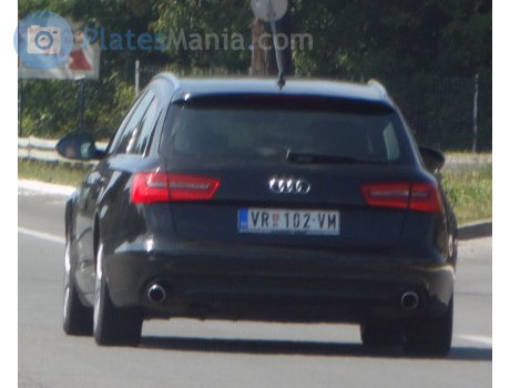 VR 102-VM, Audi A6
