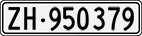 License plate of Switzerland, Cars