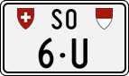 License plate of Switzerland, Dealer (with 