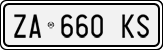 License plate of Italy, Cars (1994 year series)