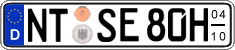 German license plate, Seasonal plates (Oldtimers)