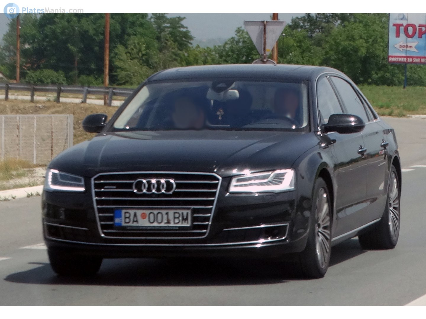 BA 001BM, Audi A8 3rd gen (D4/4H), facelift, 2013–2018