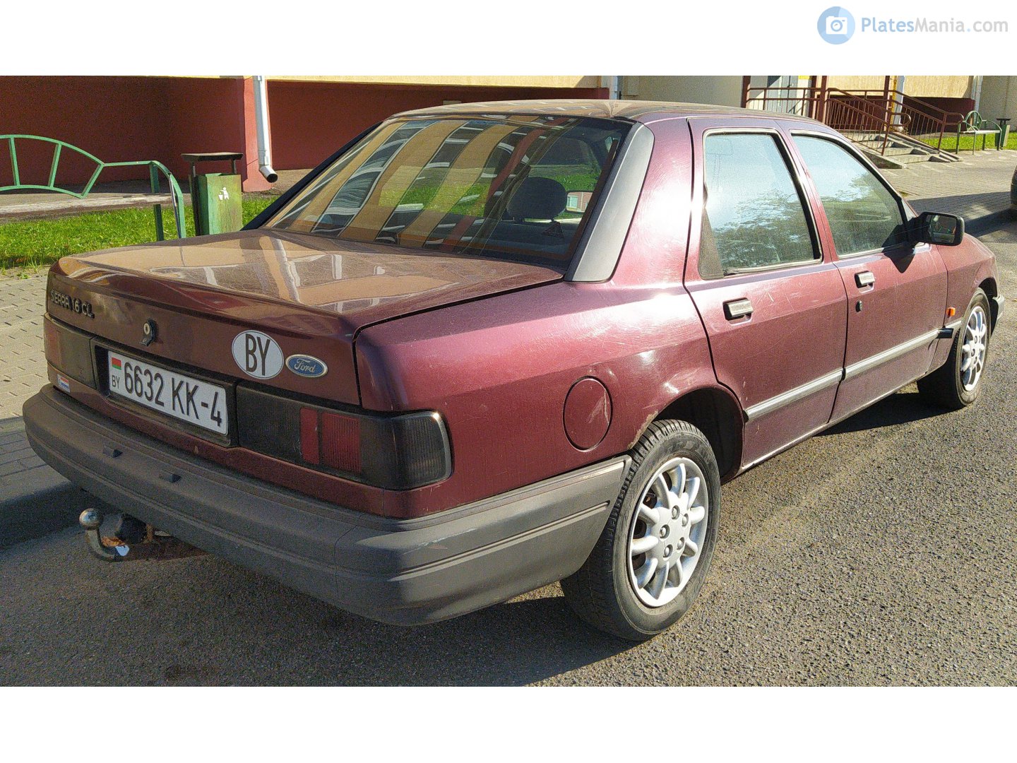6632 KK-4, Ford Sierra 1st gen (Sapphire) Sedan (BFG/GB4), facelift, 1987–1993