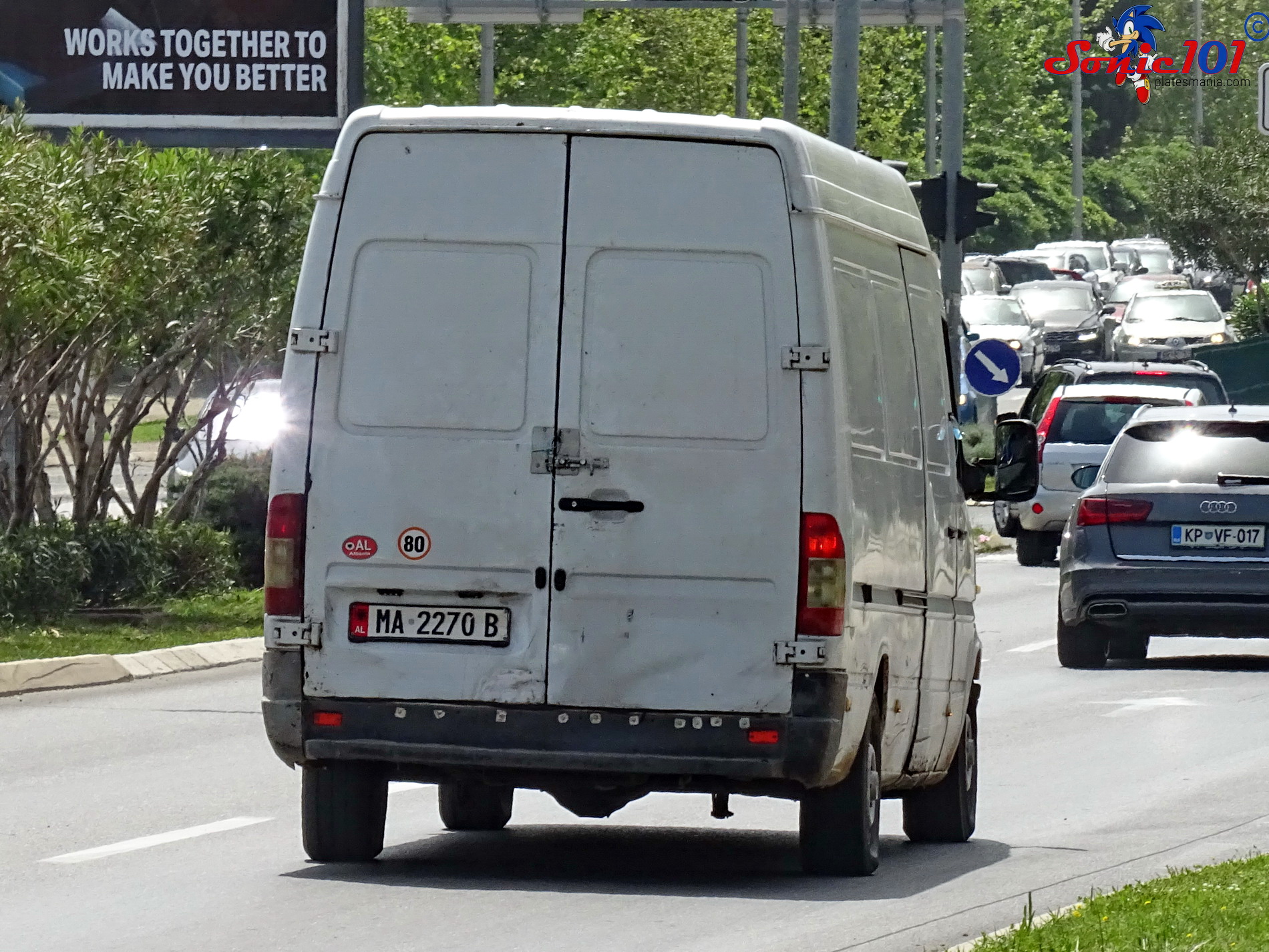MA 2270 B, Mercedes-Benz Sprinter 1st gen (Classic) (W901–905), facelift, 2000–2006 (2013–2018 for CIS-market)