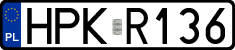 License plates of Poland, Authorities