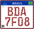 License plate of Brazil, Commercial vehicles (Mercosul)