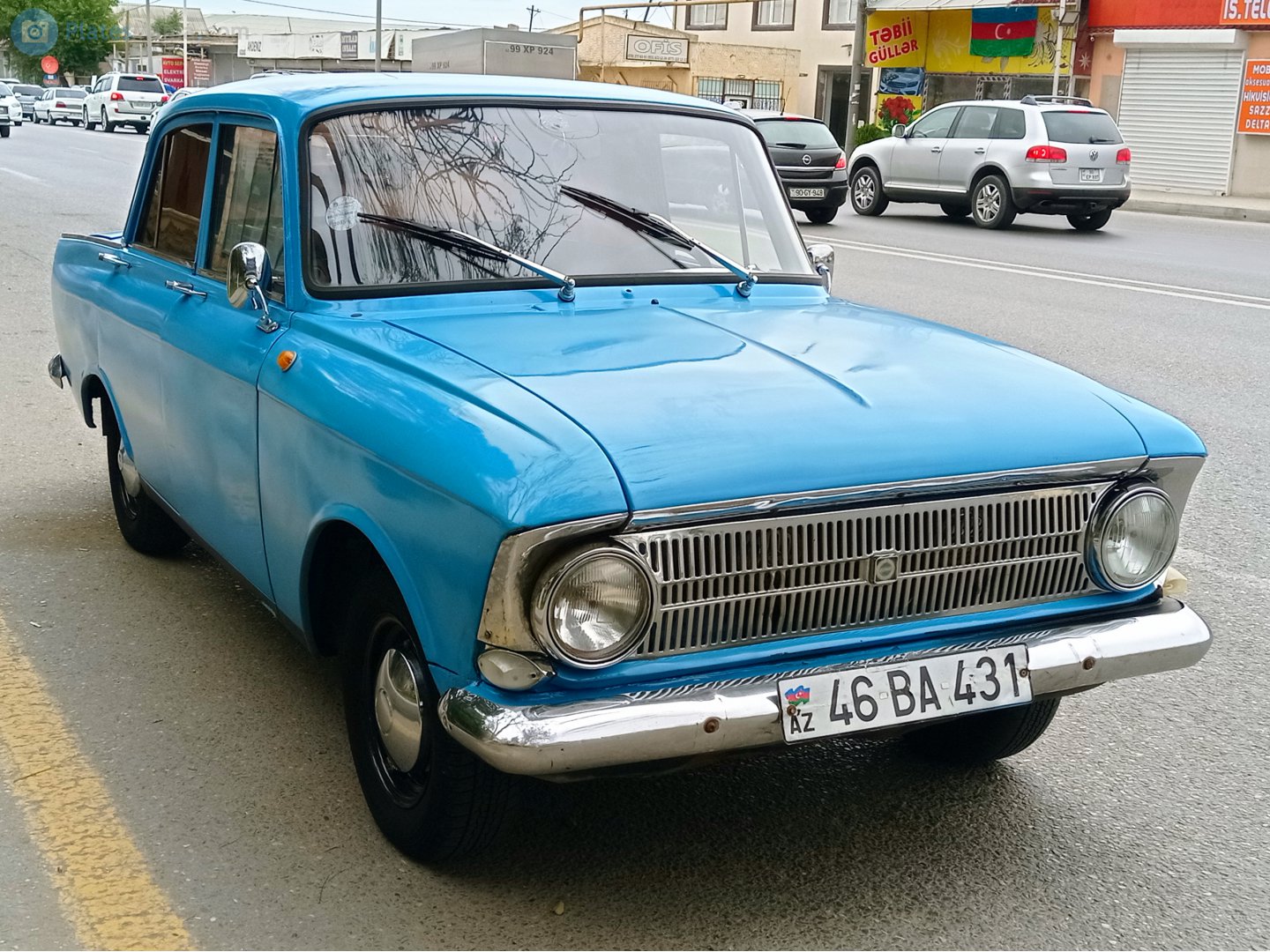 46 BA 431, Izh Москвич-408/412 (Moskvich-408/412) 412ИЭ, 1970–1982