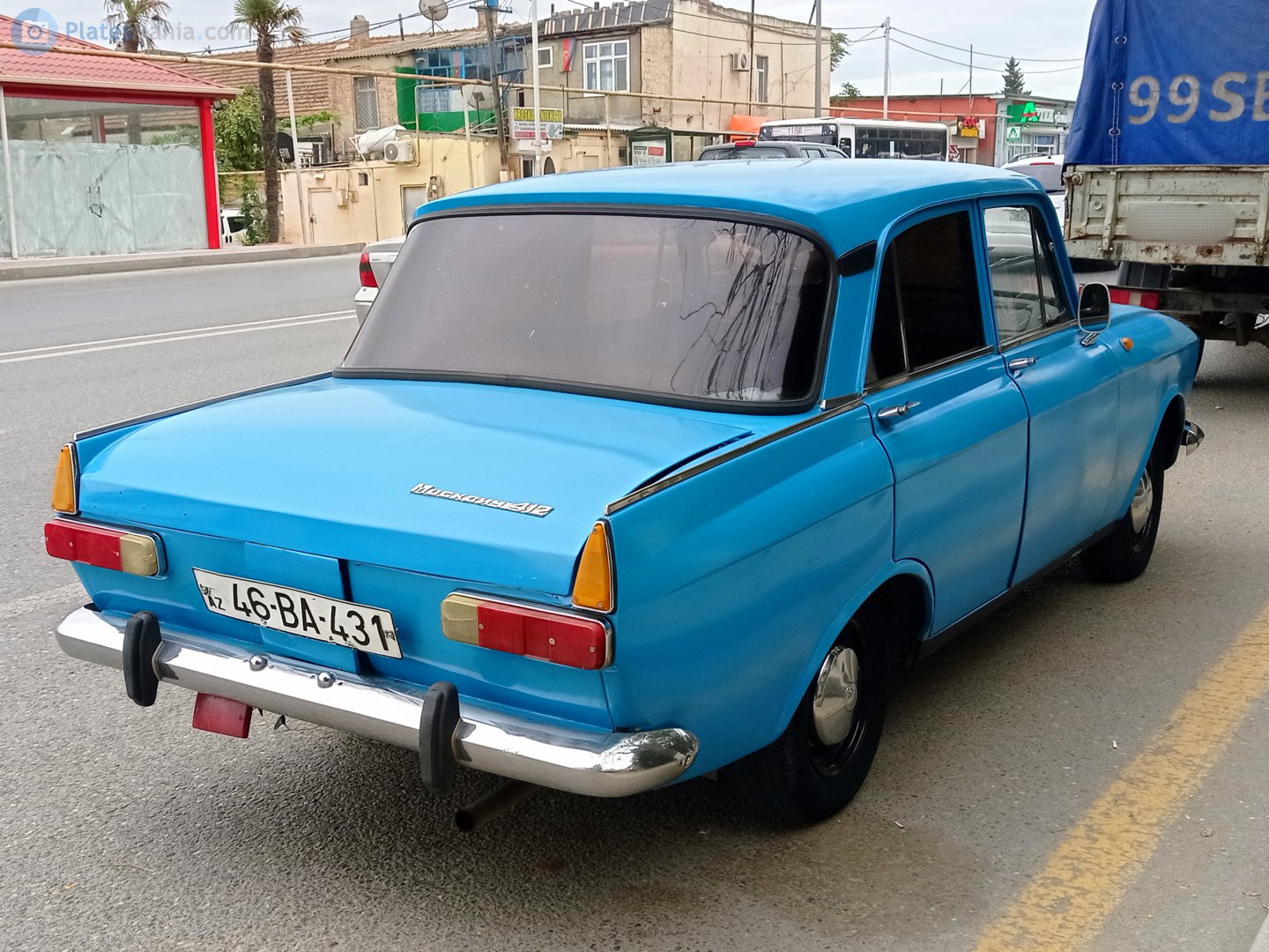 46 BA 431, Izh Москвич-408/412 (Moskvich-408/412) 412ИЭ, 1970–1982