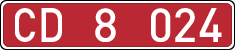 License plates of Spain, Diplomatic