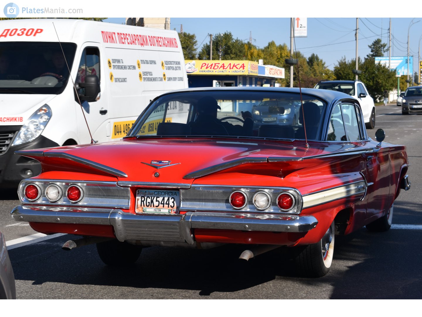 RGK5443, Chevrolet Impala 2nd gen 1959 2-door Hardtop (1737/1837; B-body), 1958–1959