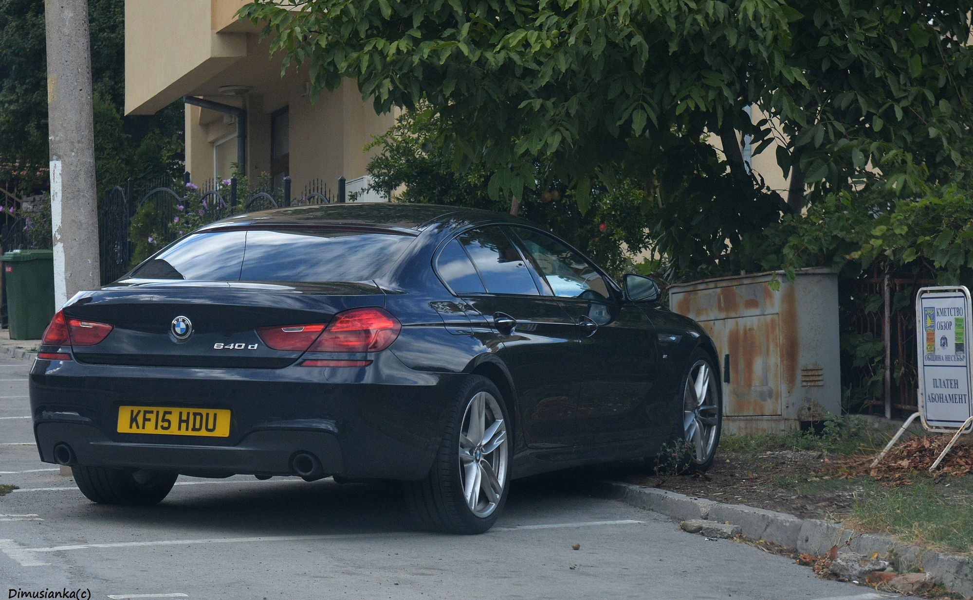 KF15HDU, BMW 6 Series 3rd gen Gran Coupé (F06), 2012–2018