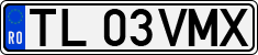 License plate of Romania, Regular plates