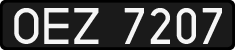 License plates of Poland, 1976 year system