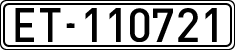 License plates of Spain, Official and military plates