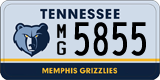 Tennessee, Specialty plates (AB 1234 / 1234 AB / 1AB 234 / 12 AB 34)