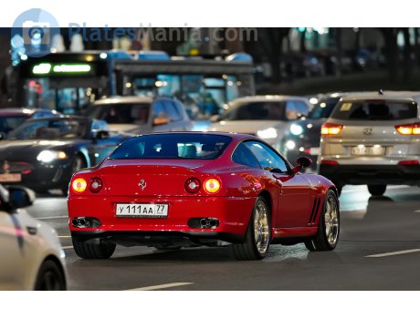 у111аа77, Ferrari 550