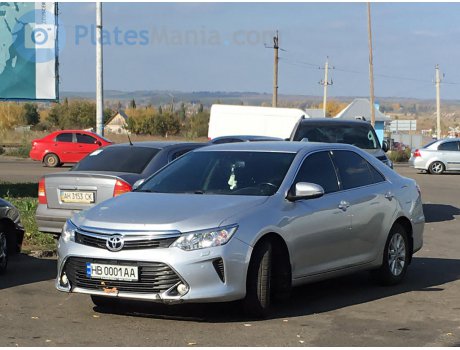 HB 0001 AA, Toyota Camry