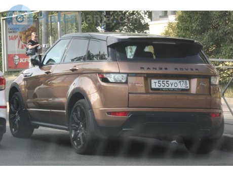 т555уо178, Land Rover Range Rover Evoque