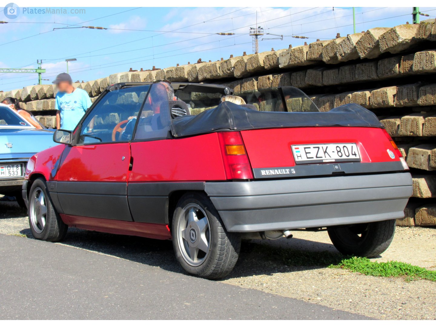 EZK-804, Renault 5 2nd gen Supercinq (EBS) Cabrio (C40), 1989