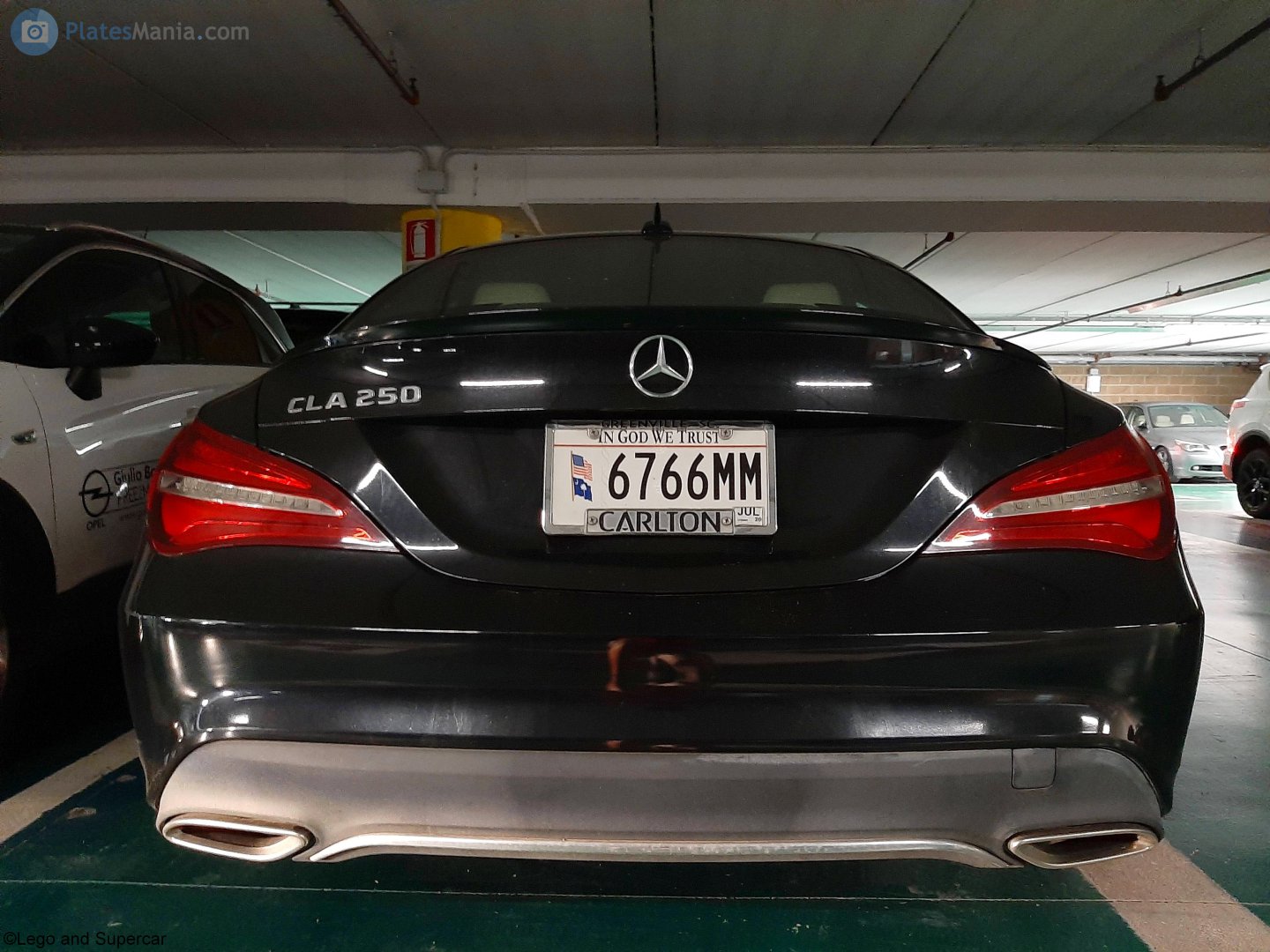 6766MM, Mercedes-Benz CLA-Klasse 1st gen 4-door Coupé (C117), 2013–2019