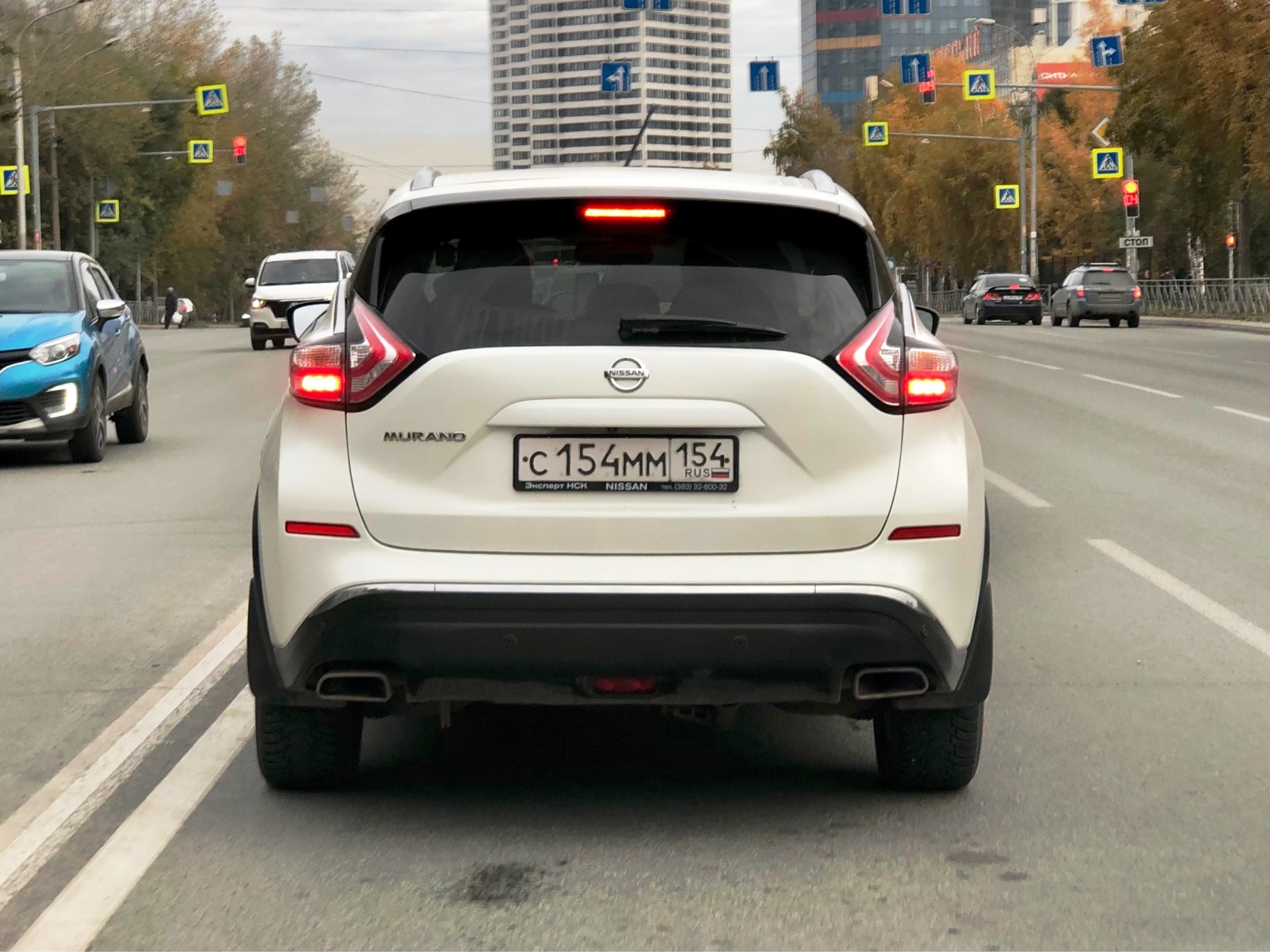 с 154 мм 154, Nissan Murano 3rd gen (Z52), 2014–2024