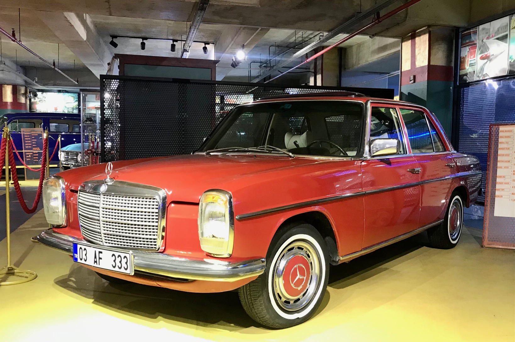 03 AF 333, Mercedes-Benz E-Klasse 200–280 Sedan (W114/W115), 1967­–1976