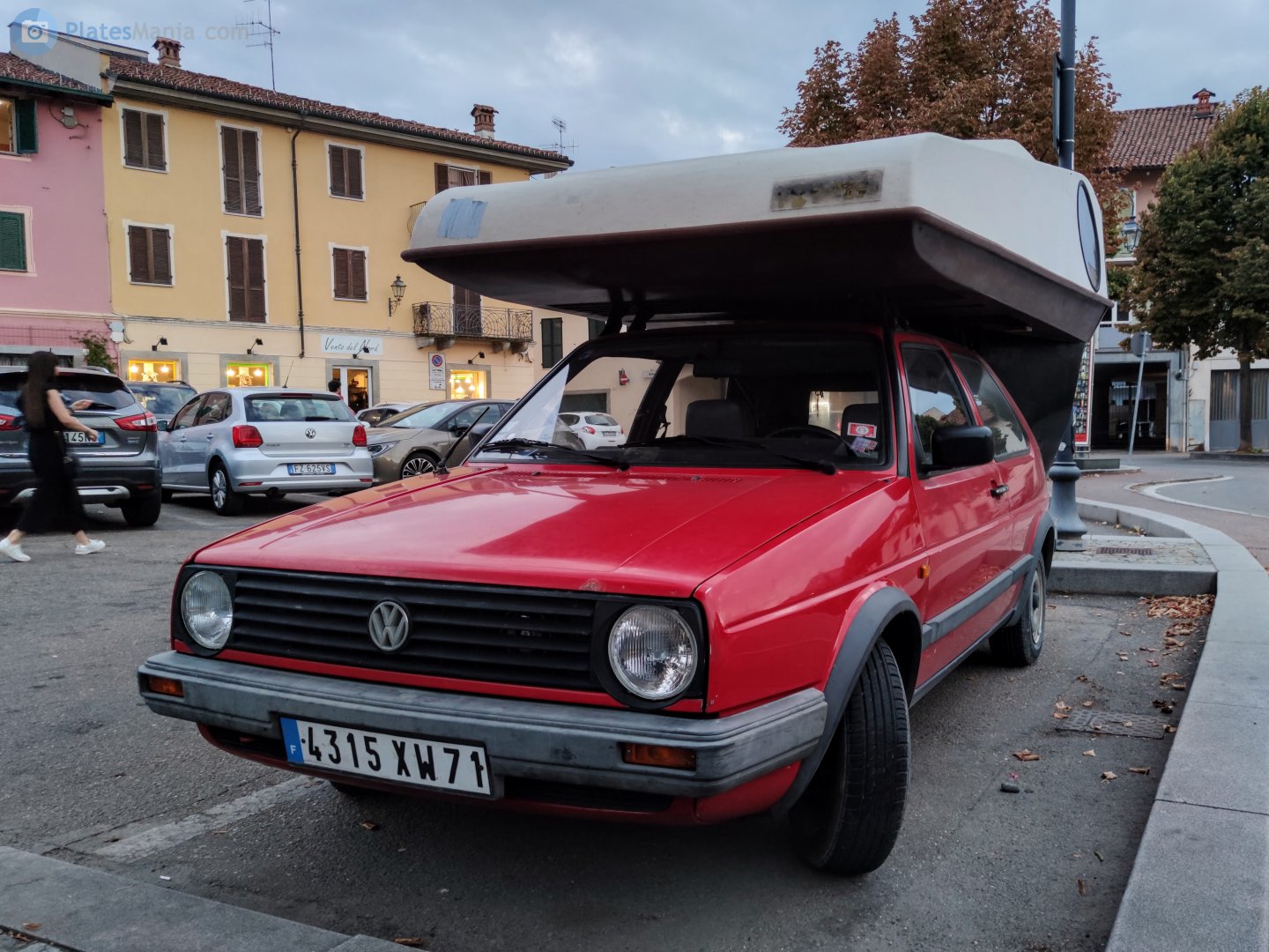 4315 XW 71, Volkswagen Golf 2nd gen 3-door Hatch (19/1G), 1983–1992