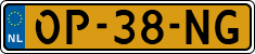 License plate of the Netherlands, Semi-trailers