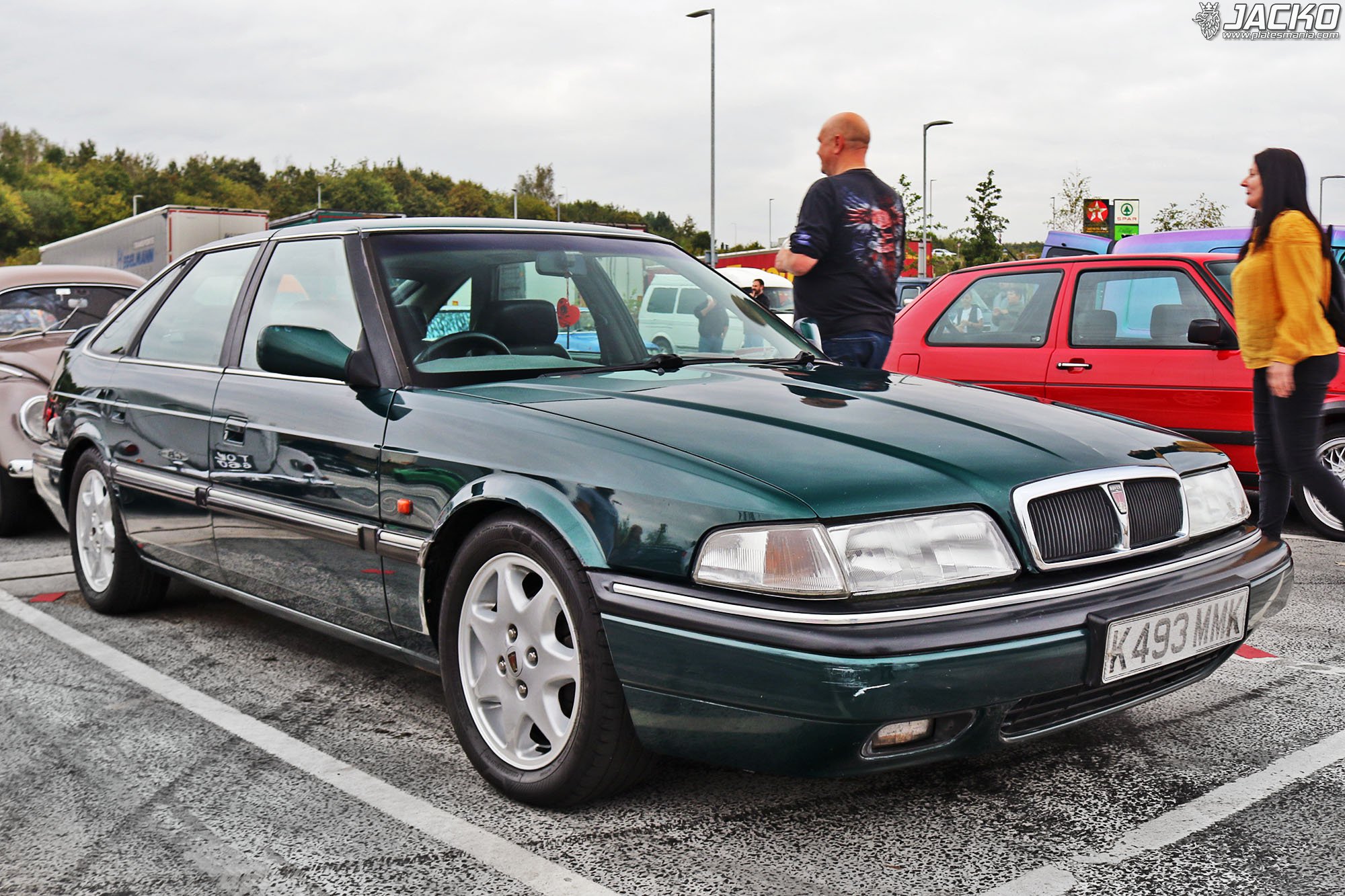 K493MMK, Rover 800-Series 1st gen Liftback (XS), facelift, 1991–1999