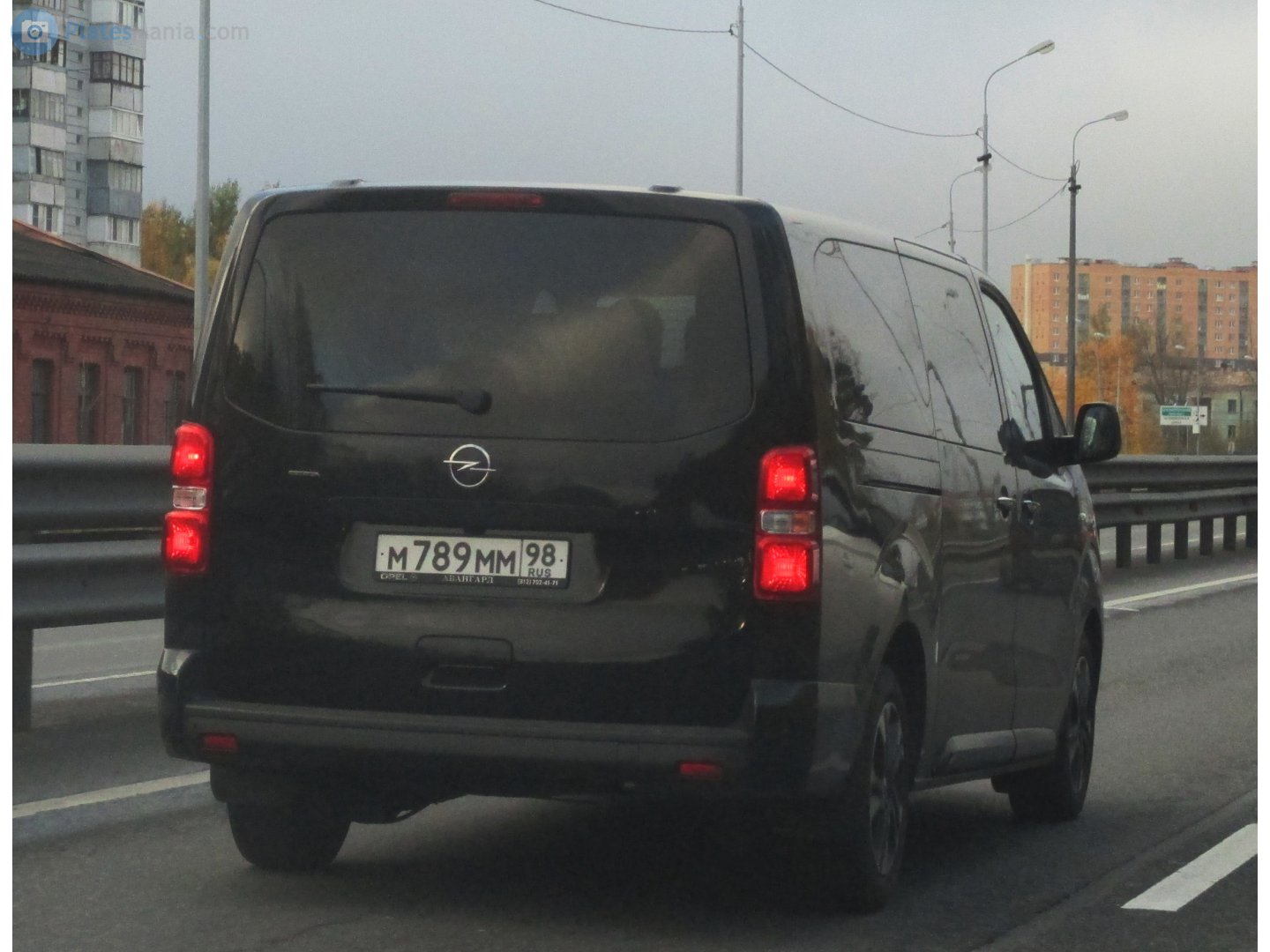 м 789 мм 98, Opel Zafira Life 1st gen (K0), 2019–2024