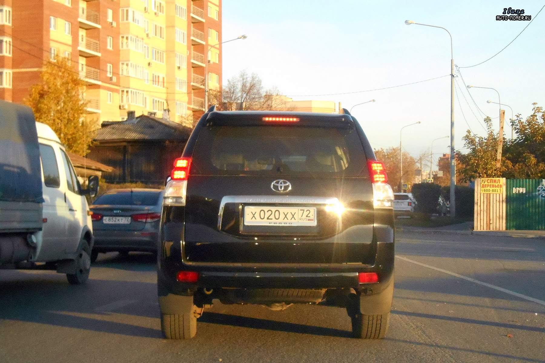 х 020 хх 72, Toyota Land Cruiser Prado 4th gen 5-door SUV (J150), 2009–2013