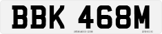License plate of the United Kingdom, 1963 year system