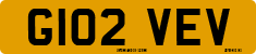 License plate of the United Kingdom, 1983 year system