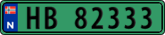License plate of Norway, Commercial vehicles