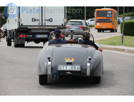 GTY 056, Jaguar XK120