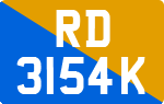 License plate of Singapore, For research and development