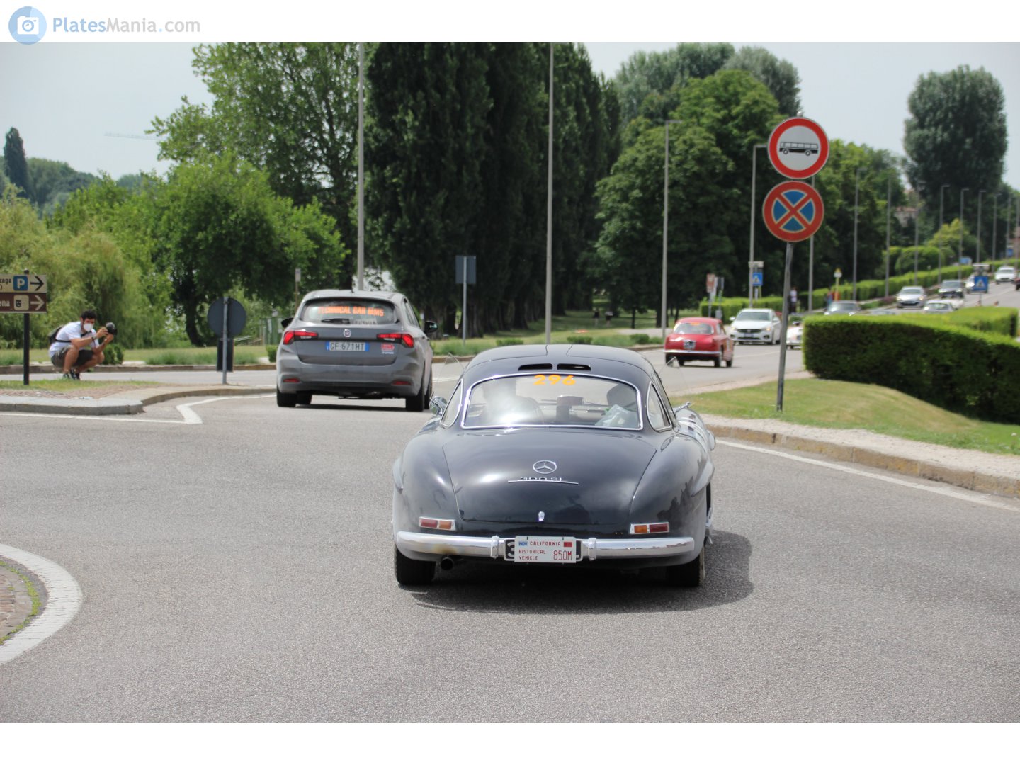 H/V 850M, Mercedes-Benz SL-Klasse 1st gen 300 SL (W198), 1954–1963