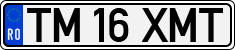 License plate of Romania, Regular plates