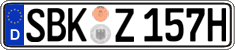 German license plate, Plates for oldtimers (type 