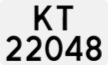 License plate of Norway, Cars