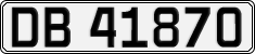 License plate of Norway, Cars