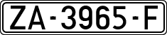 License plates of Spain, 1971 year series