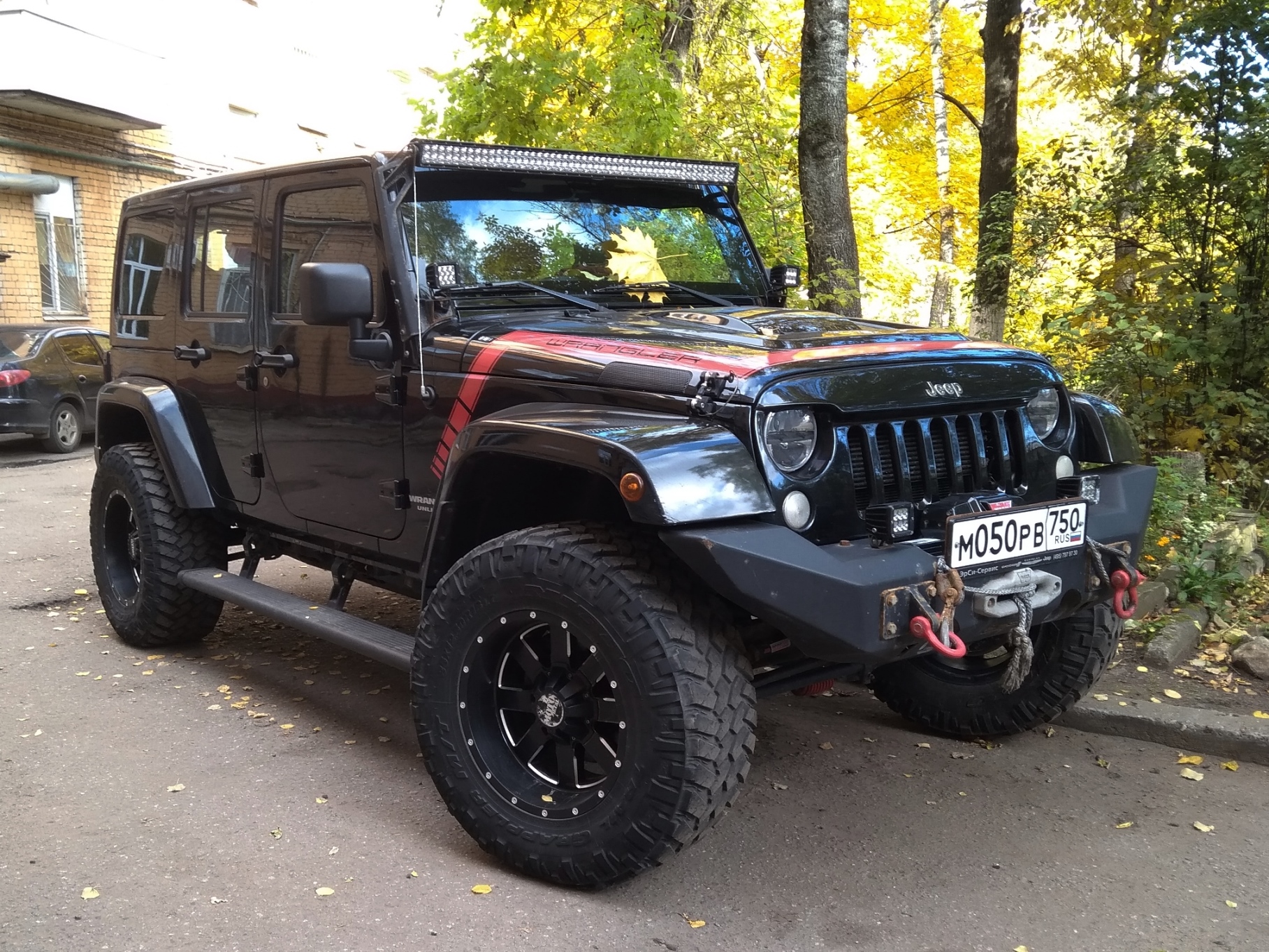 м 050 рв 750, Jeep Wrangler 3rd gen 5-door SUV (JK), 2006–2018