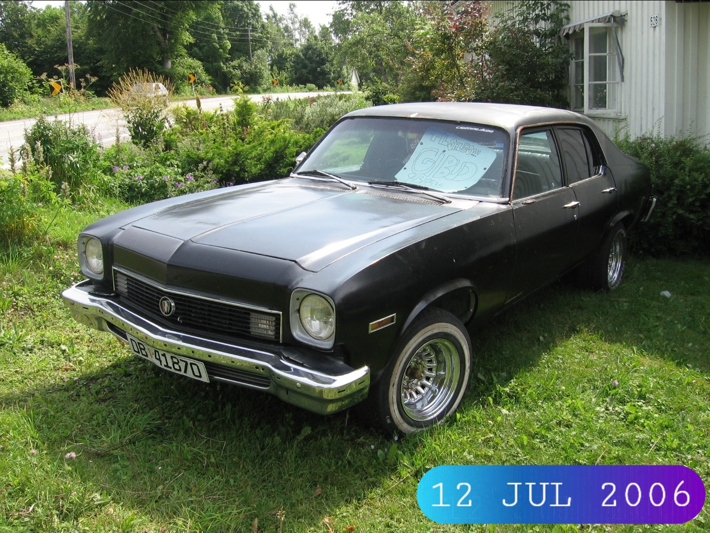 DB 41870, Buick Apollo 1st gen Sedan (69; X-body), 1972–1974