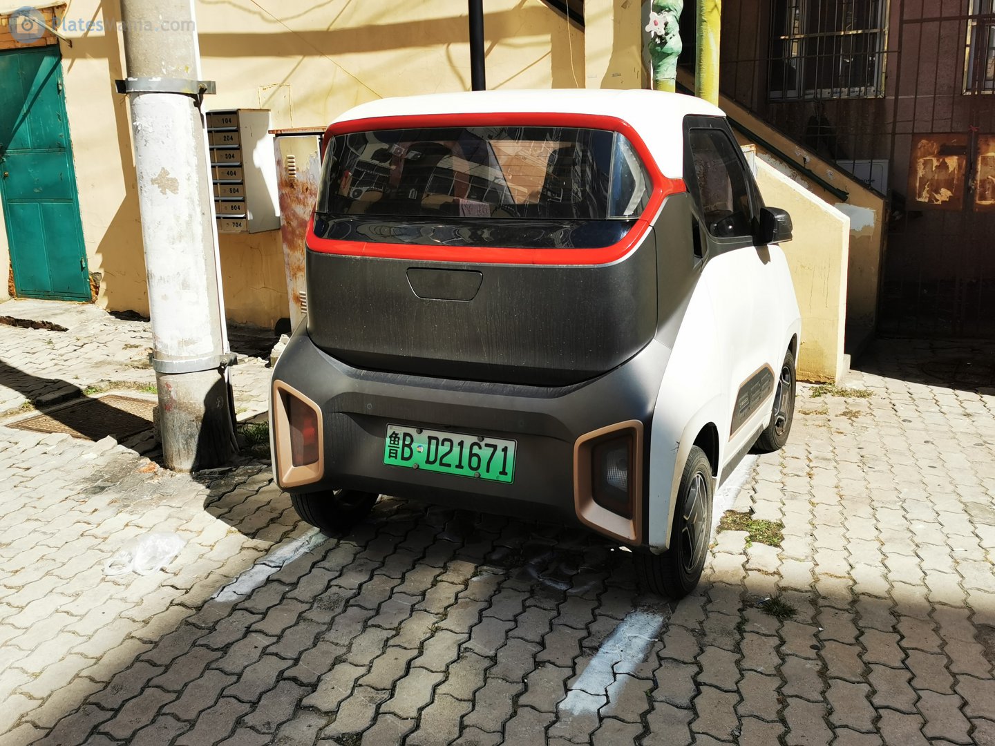 鲁B·D21671, Baojun E200 1st gen, 2018–