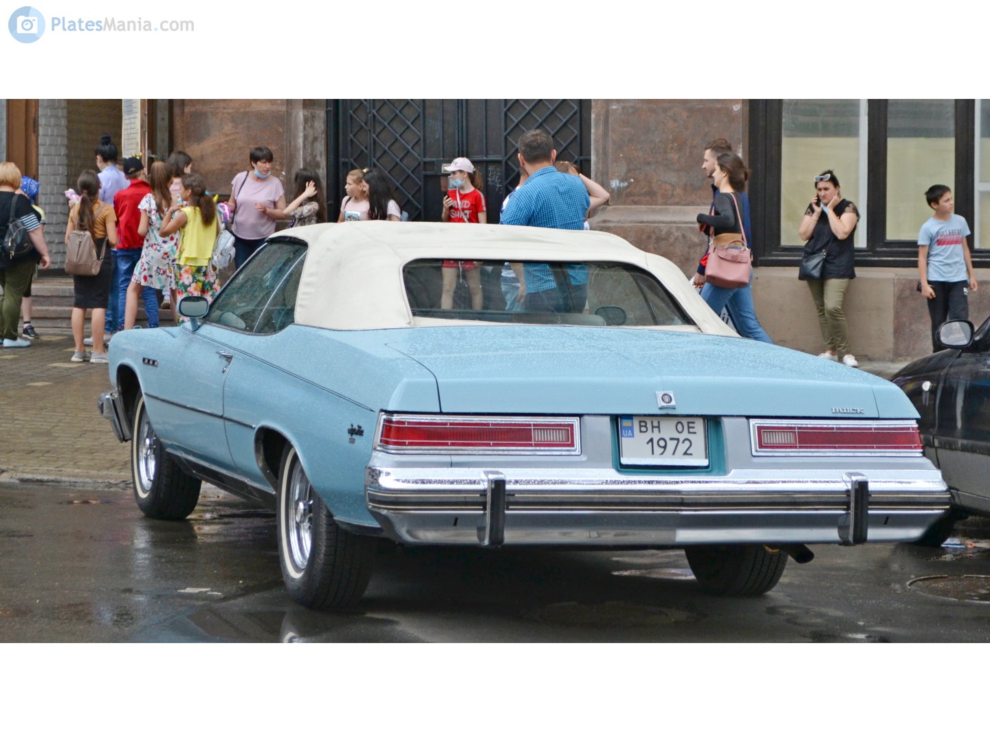 BH 1972 OE, Buick LeSabre 4th gen 1975 Custom Convertible (B-body), 4th facelift, 1974–1975