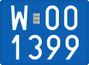 License plates of Poland, Diplomatic